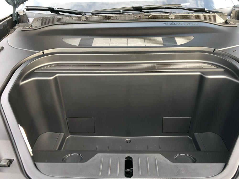 Mustang Mach E, front storage